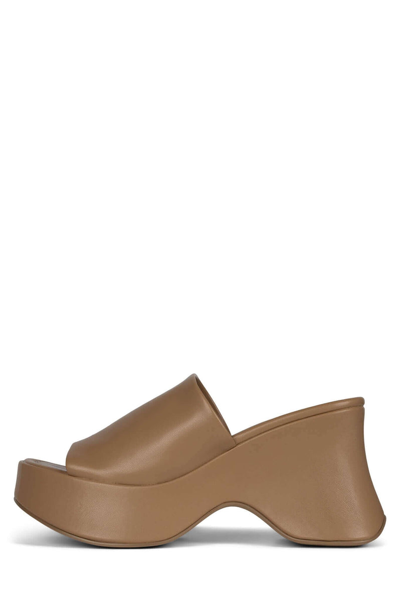 Jeffrey Campbell 6teen Women's Platform Sandals Beige | AESFYVJ-74