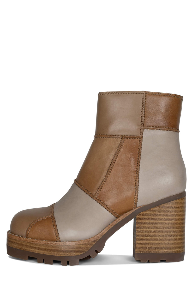 Jeffrey Campbell Abundnt-Lc Women's Platform Boots Light Beige | RODEYIM-26