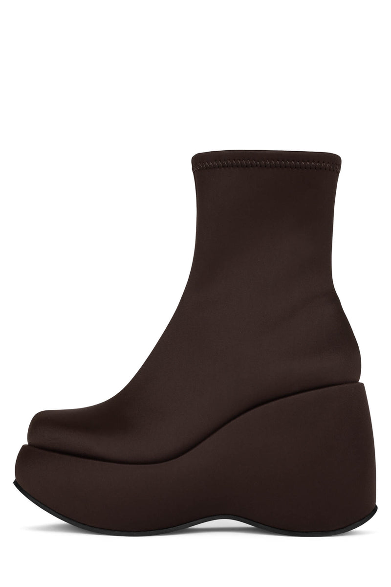 Jeffrey Campbell Alita-Lo2 Women's Ankle Boots Dark Brown | GCNJVXY-94