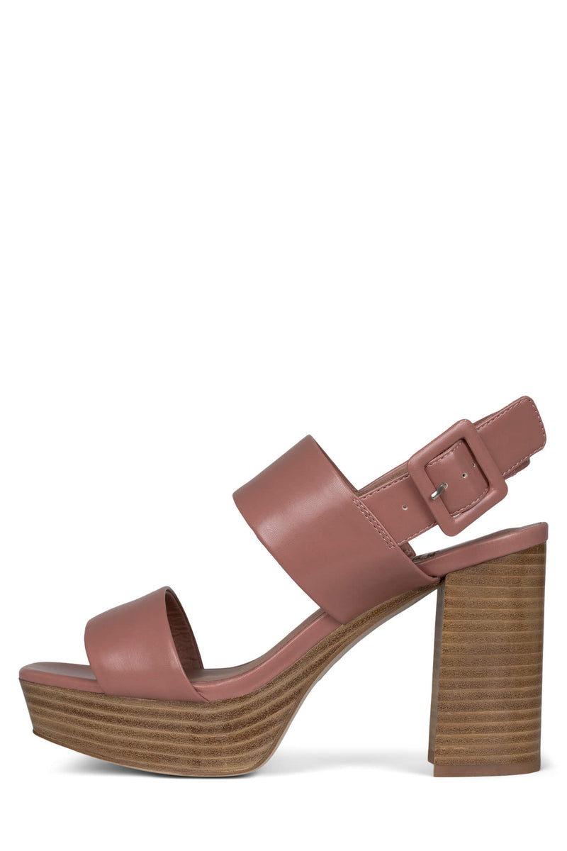 Jeffrey Campbell Ammaly-St Women's Platform Sandals Pink | ZXBLCGM-48