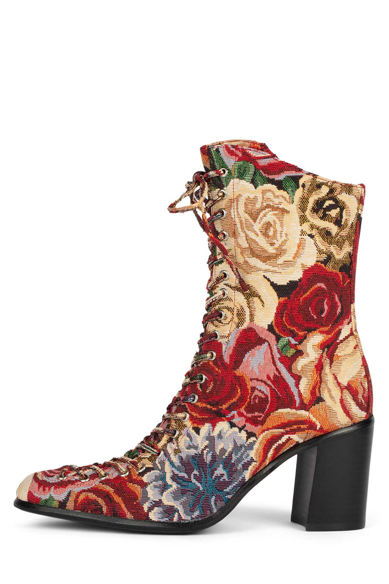 Jeffrey Campbell Archille Women's Ankle Boots Red | WYCUFBZ-48