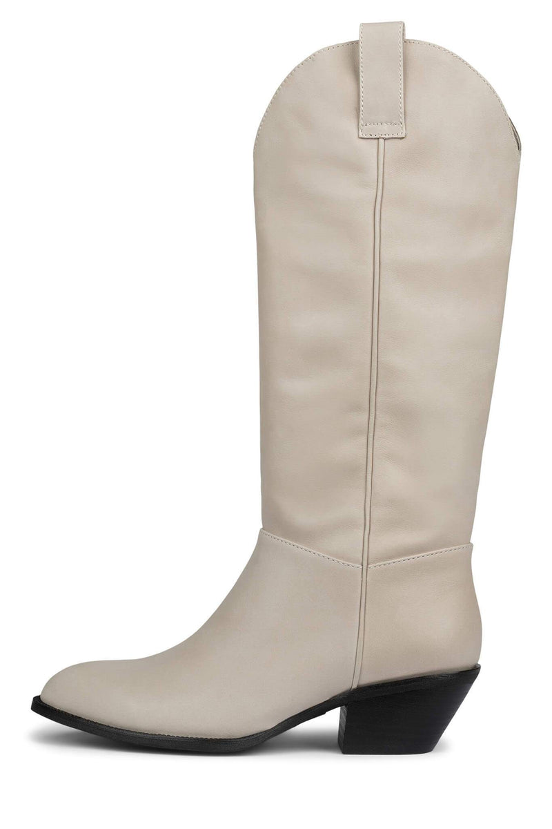 Jeffrey Campbell Blade-2 Women's Knee High Boots White | CGUWVOP-78