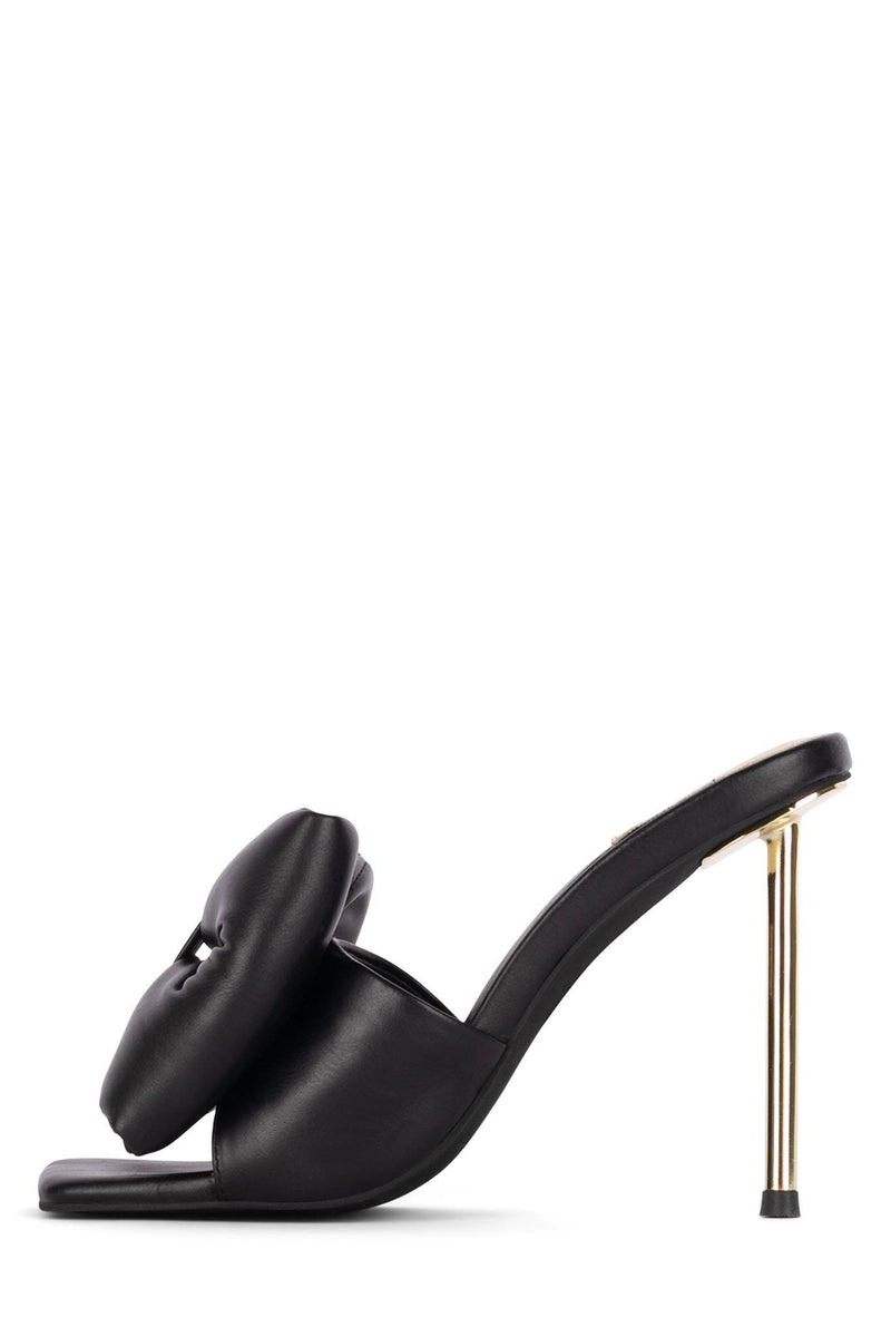 Jeffrey Campbell Bow-Down Women's Heels Black | QLKYFDS-07