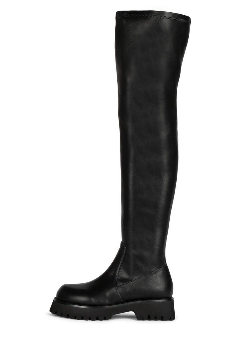 Jeffrey Campbell Break-Ok Women's Knee High Boots Black | BRWJNPM-96