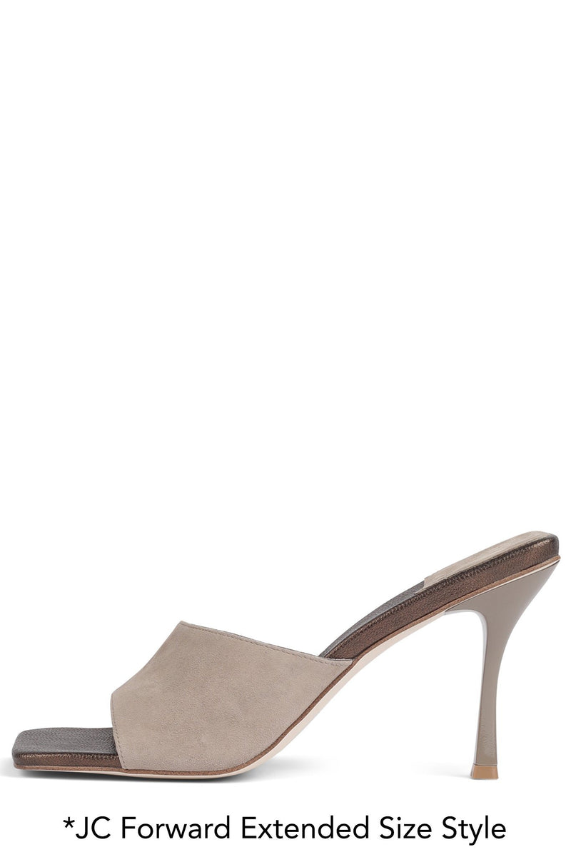 Jeffrey Campbell Buttercup Women's Heels Grey / Brown | NDMTZIF-87