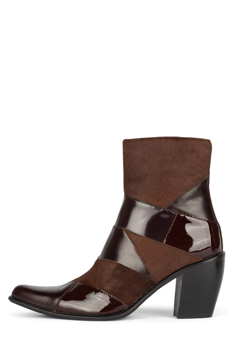 Jeffrey Campbell Caballeros Women's Ankle Boots Brown | BLPZGKM-95