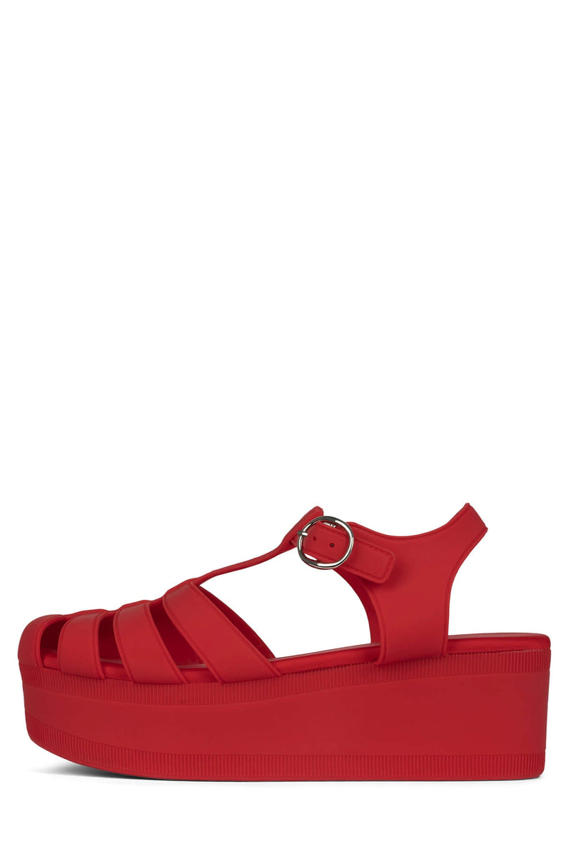 Jeffrey Campbell Candied Women's Heels Red | KRFMEQI-10