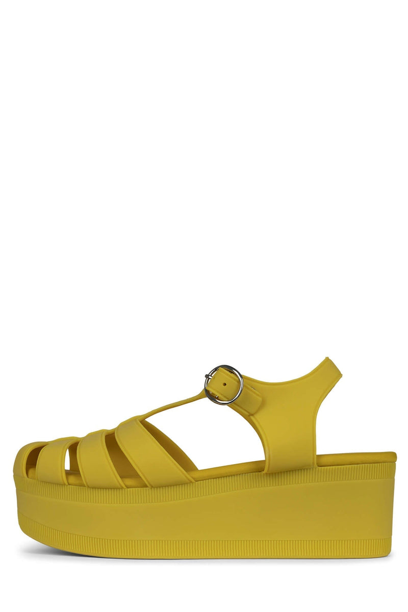 Jeffrey Campbell Candied Women's Heels Yellow | RKUZLCM-51