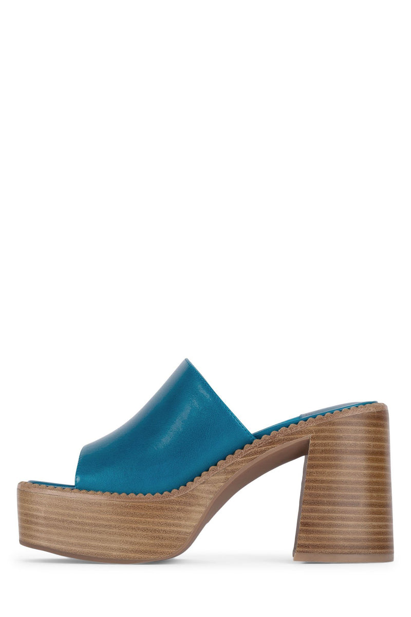 Jeffrey Campbell Concert Women's Platform Sandals Blue | FCIRNBT-80