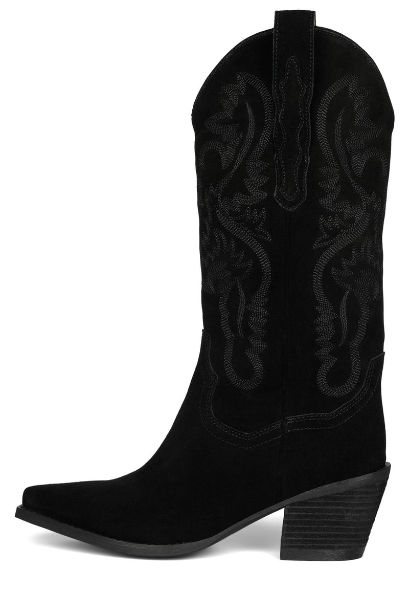 Jeffrey Campbell Dagget Women's Western Boots Black | IEXAKTZ-20