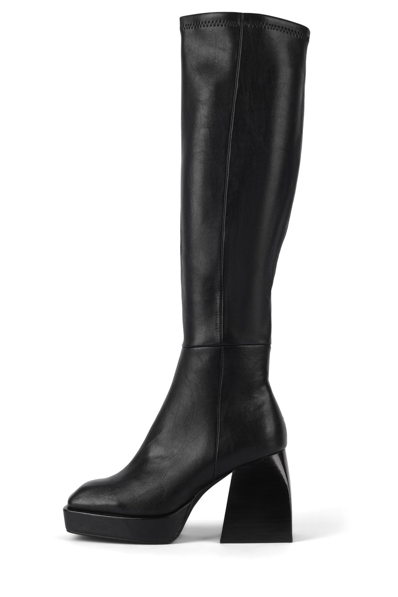 Jeffrey Campbell Dauphin Women's Knee High Boots Black | CUEVWLP-34