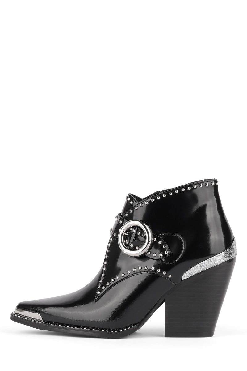 Jeffrey Campbell Elevate-St Women's Western Boots Black | ZYEBNSP-32