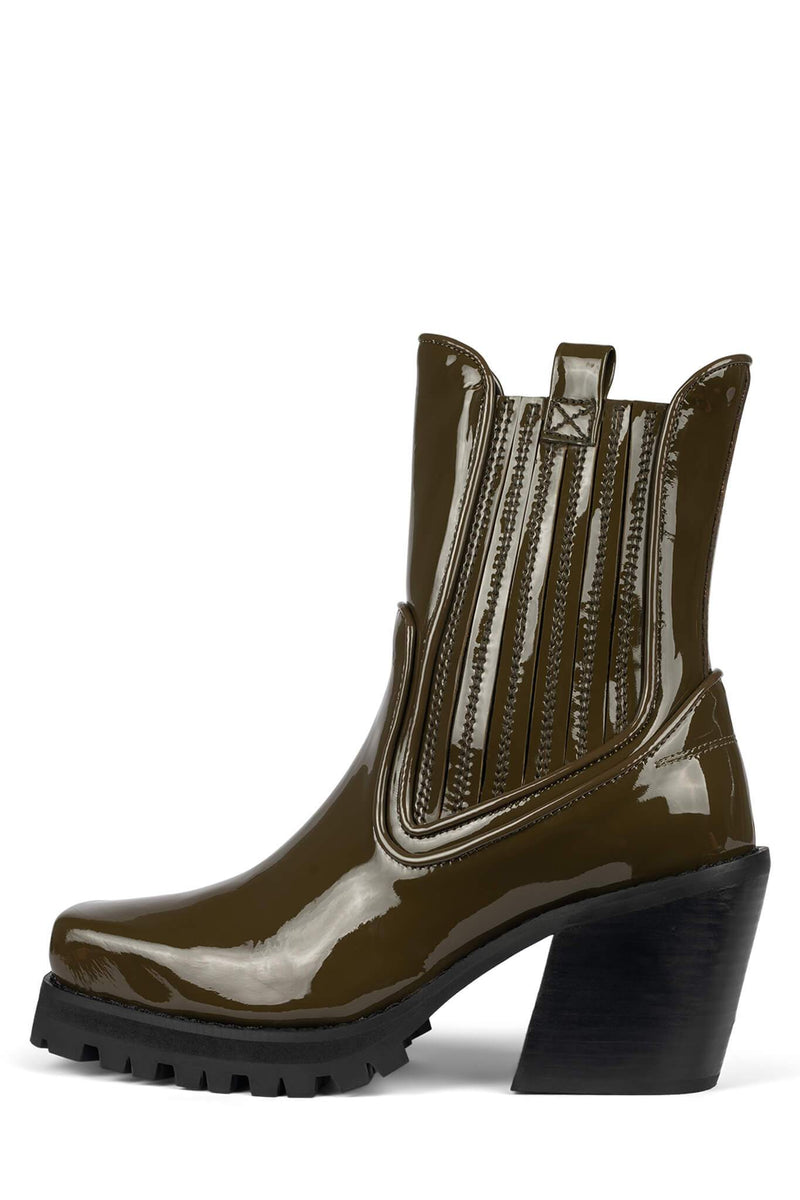 Jeffrey Campbell Elkins-3 Women's Ankle Boots Khaki | VIZPAWD-52