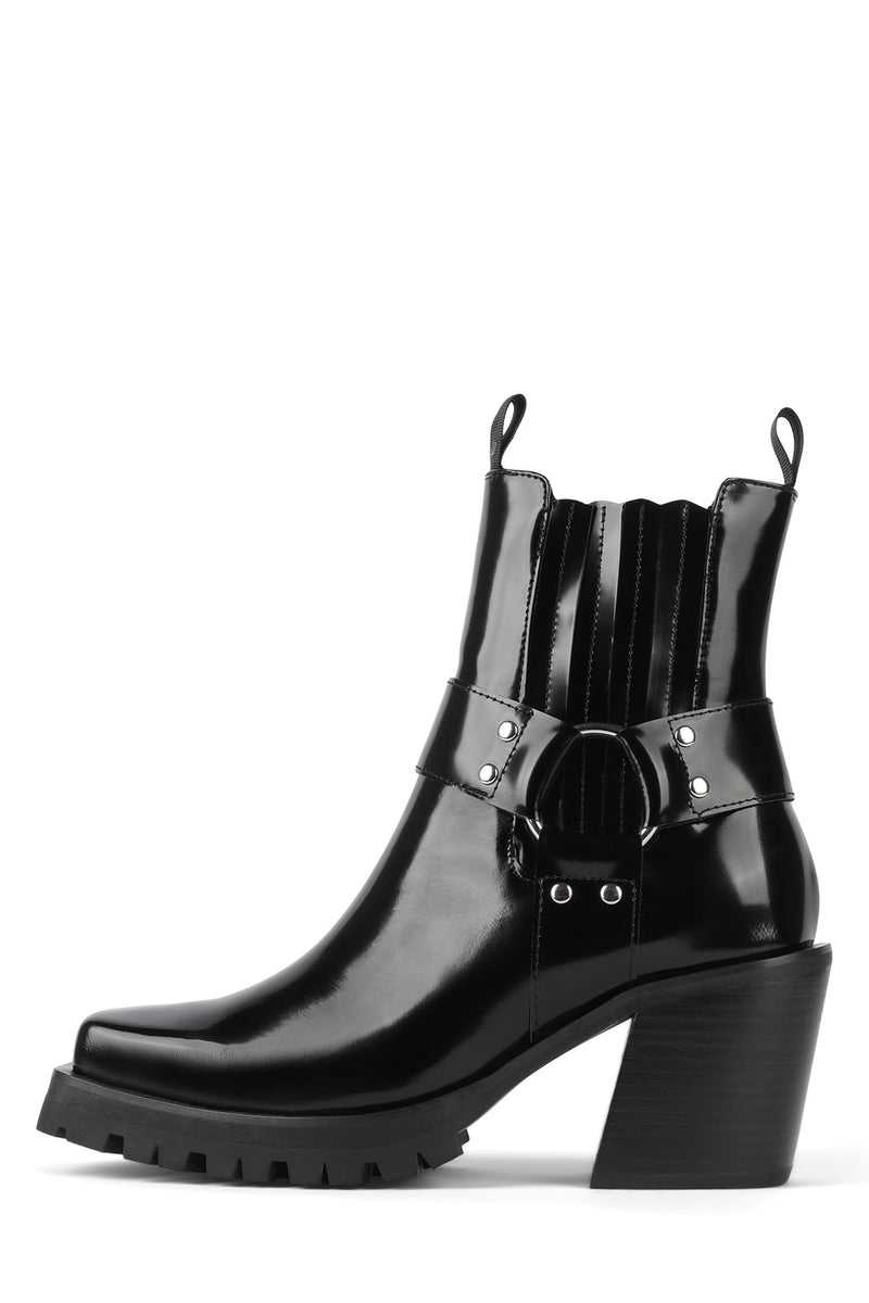 Jeffrey Campbell Elkins-Bk Women's Ankle Boots Black | RZAWSHT-69