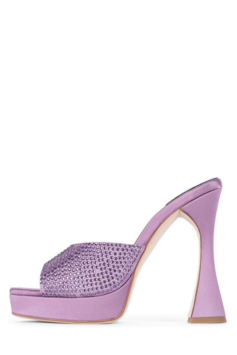 Jeffrey Campbell Hollywoodj Women's Platform Sandals Purple | QELRPZM-73