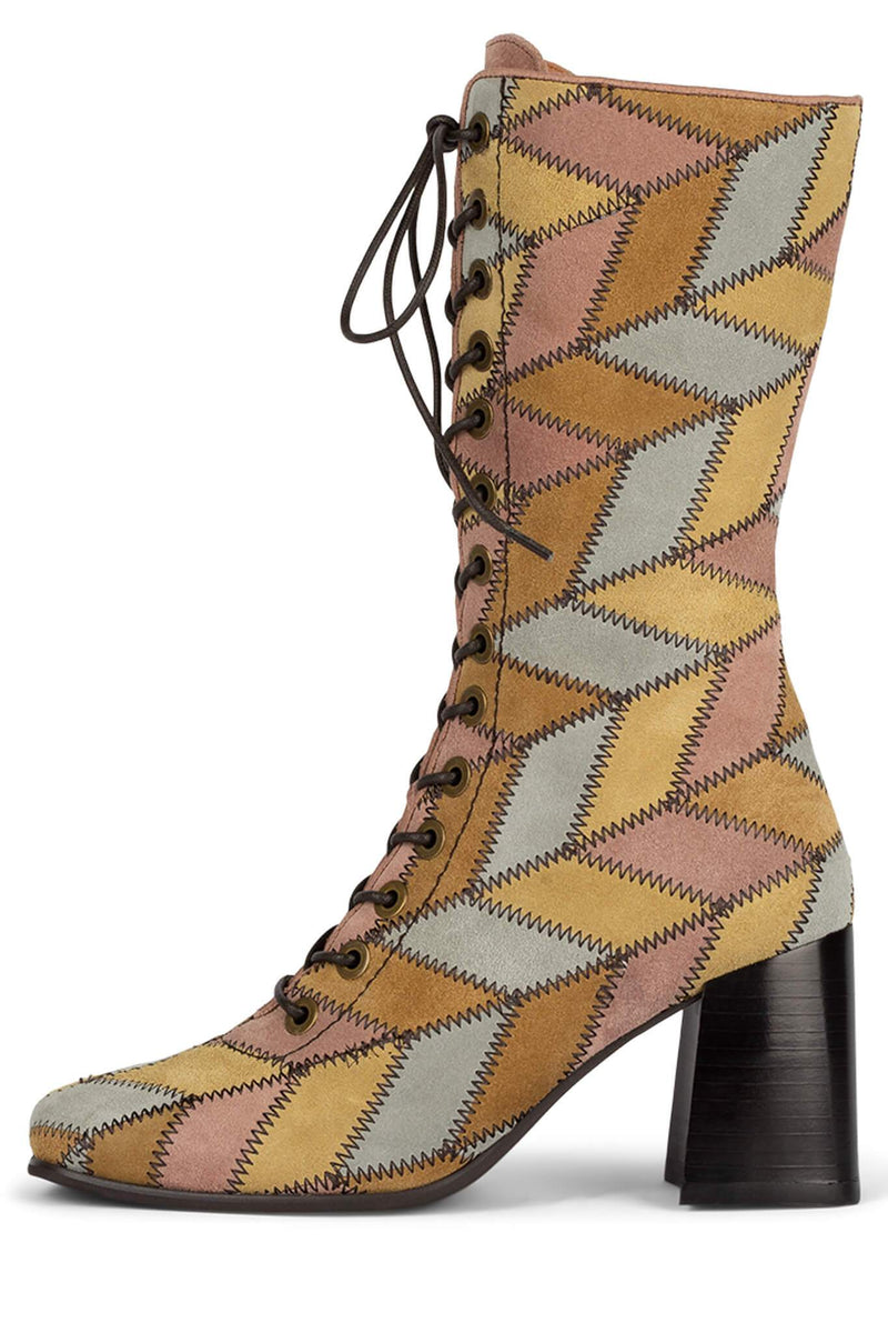 Jeffrey Campbell Hunts-Pw Women's Ankle Boots Multicolor | LSBHECQ-56