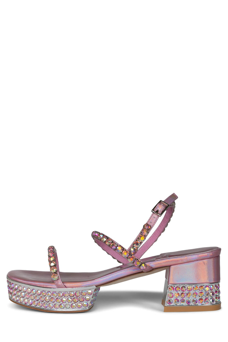 Jeffrey Campbell Jewelry Women's Platform Sandals Pink | LGVPTWC-78