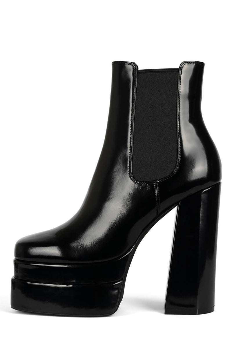 Jeffrey Campbell Kickinit-L Women's Platform Boots Black | NWHDRQC-34