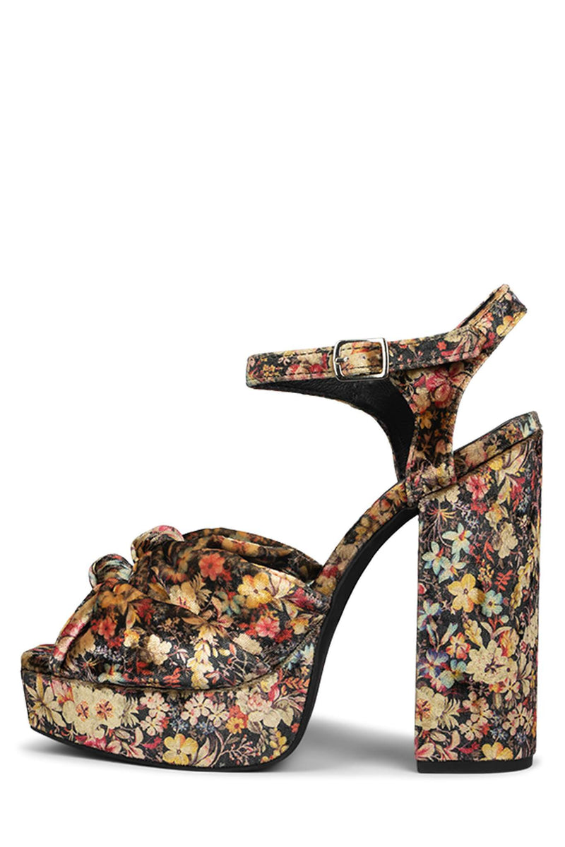 Jeffrey Campbell Knot-2day Women's Platform Sandals Multicolor | GUSVZOT-30