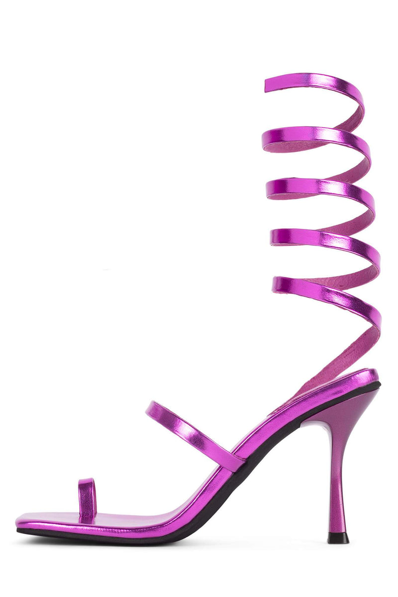 Jeffrey Campbell Luzia Women's Heels Fuchsia | UOVNMGR-12