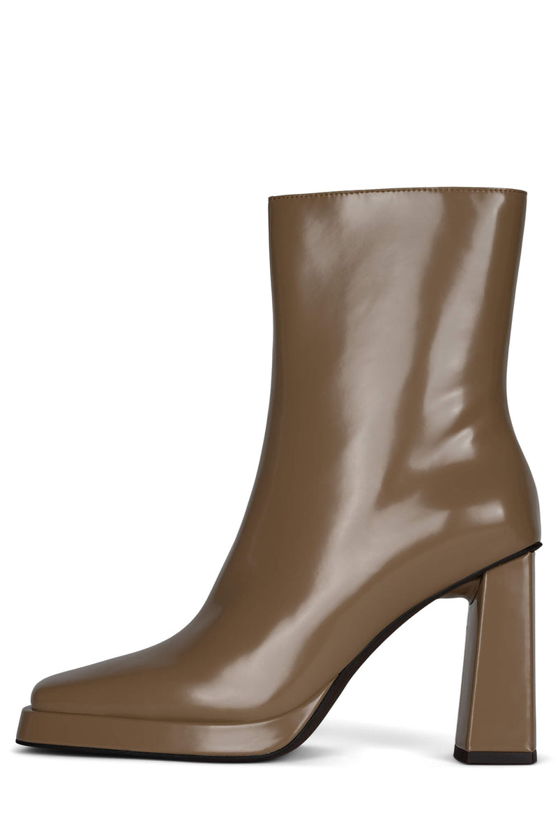 Jeffrey Campbell Maximal-Lo Women's Ankle Boots Brown | SRUIHJY-19