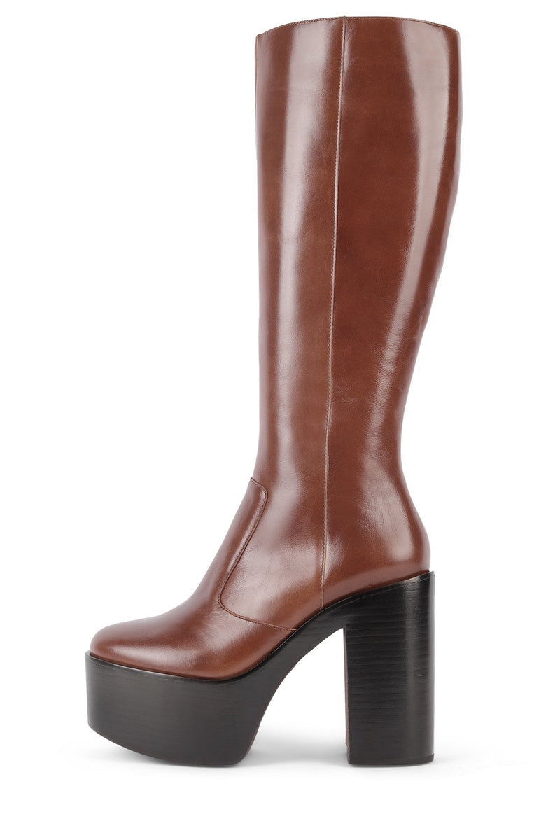 Jeffrey Campbell Mexique-Kh Women's Knee High Boots Brown | TMPYEVL-86