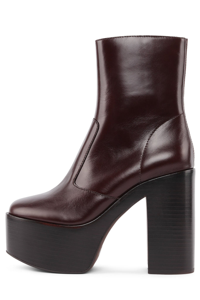 Jeffrey Campbell Mexique Women's Platform Boots Brown | DRNTYSO-98