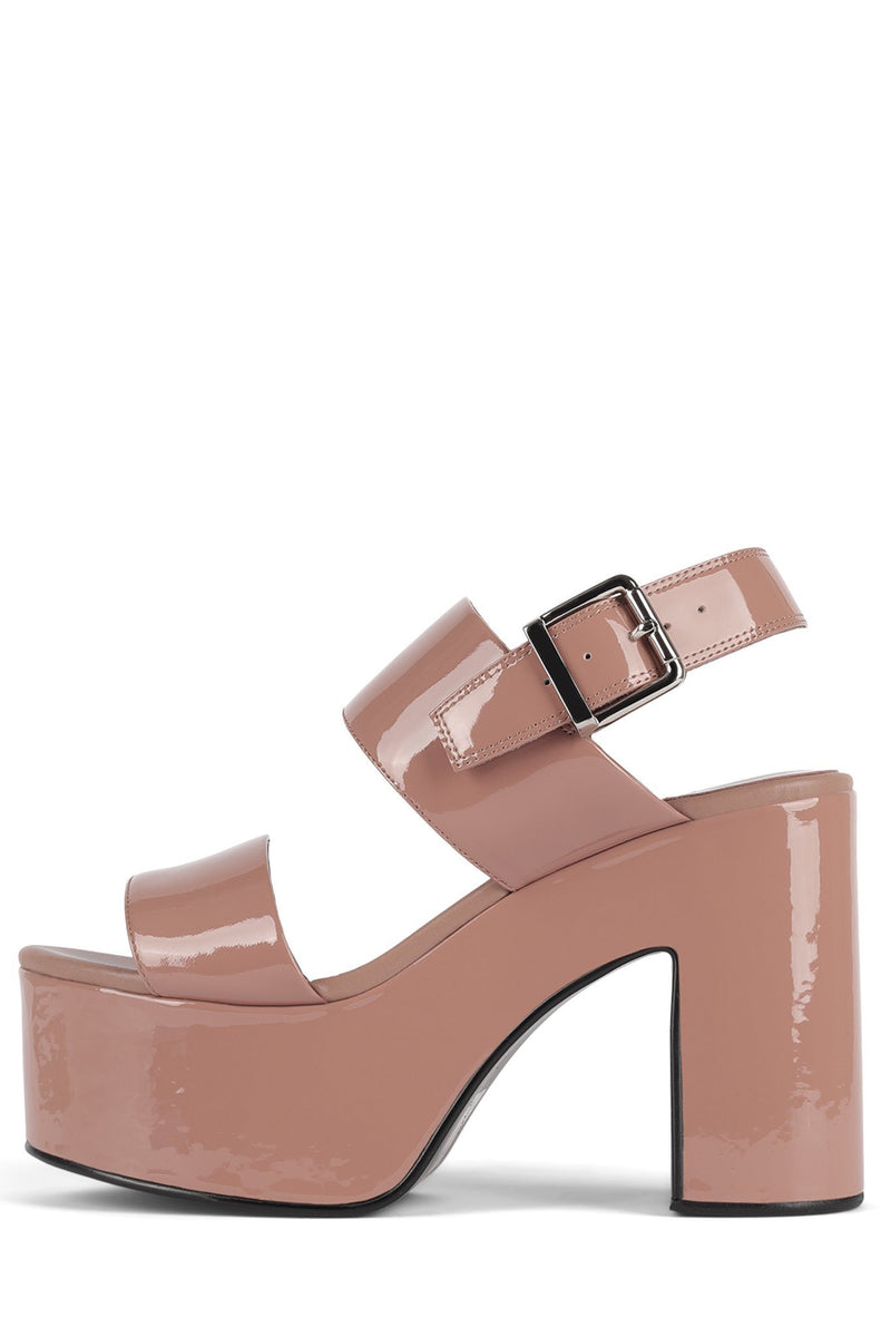 Jeffrey Campbell Moody Women's Platform Sandals Pink | DANMWUR-82