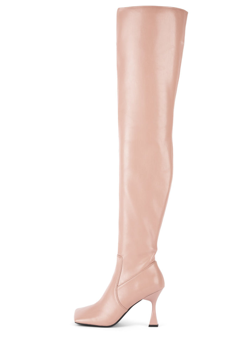 Jeffrey Campbell Morphed-Ok Women's Knee High Boots Pink | ISVDKXB-67