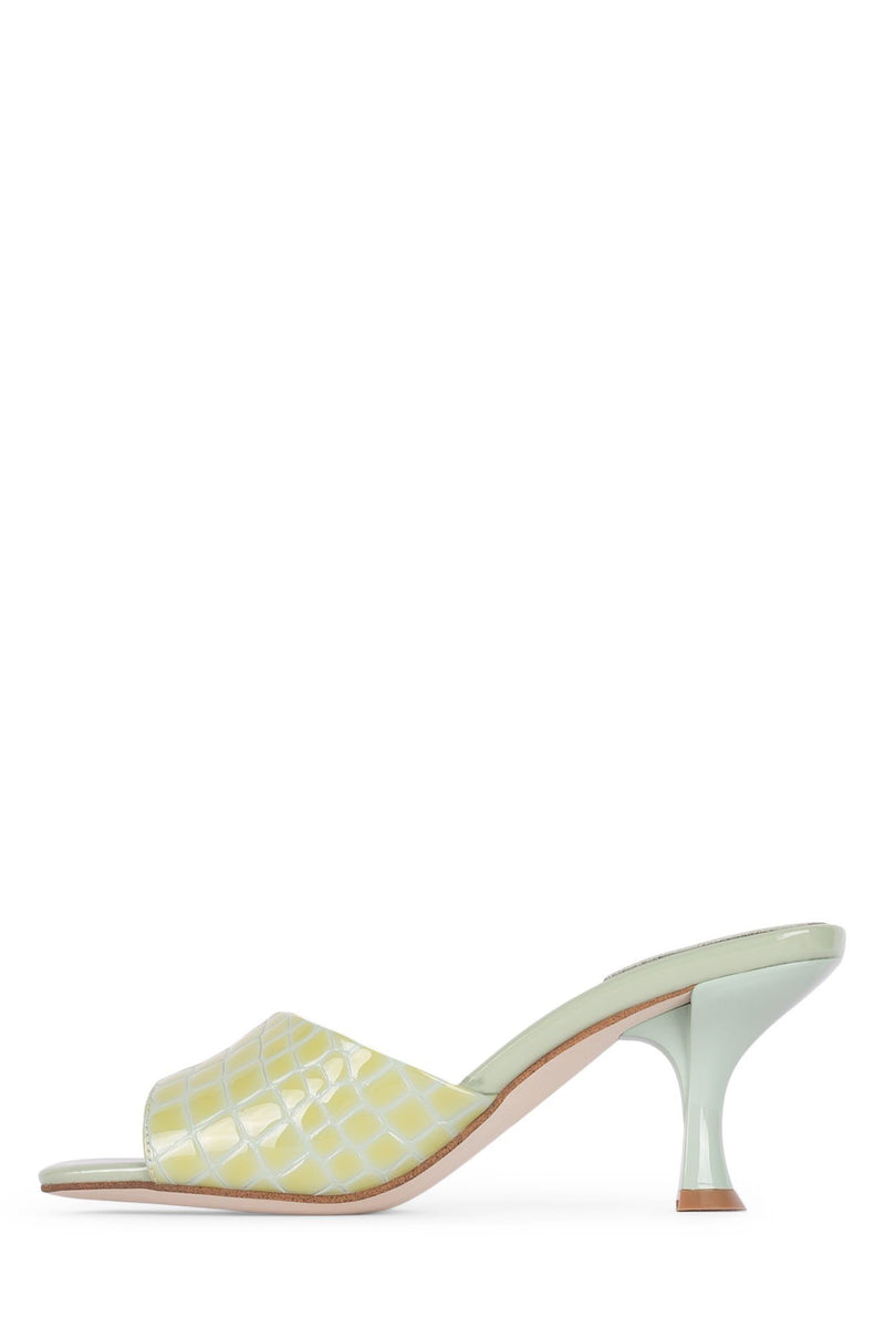 Jeffrey Campbell Mr-Big Women's Heels Green | UEBXSPG-67