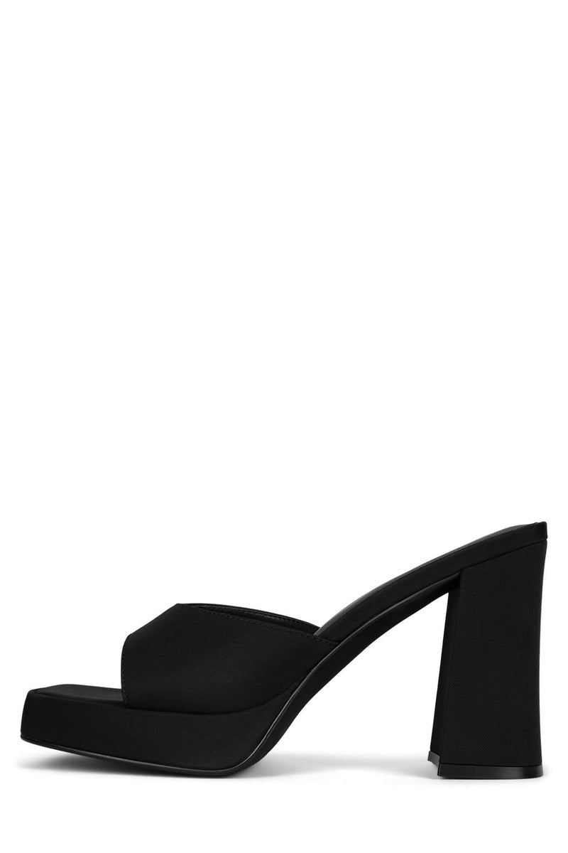 Jeffrey Campbell Ninety Women's Heels Black | XGOAJQL-80