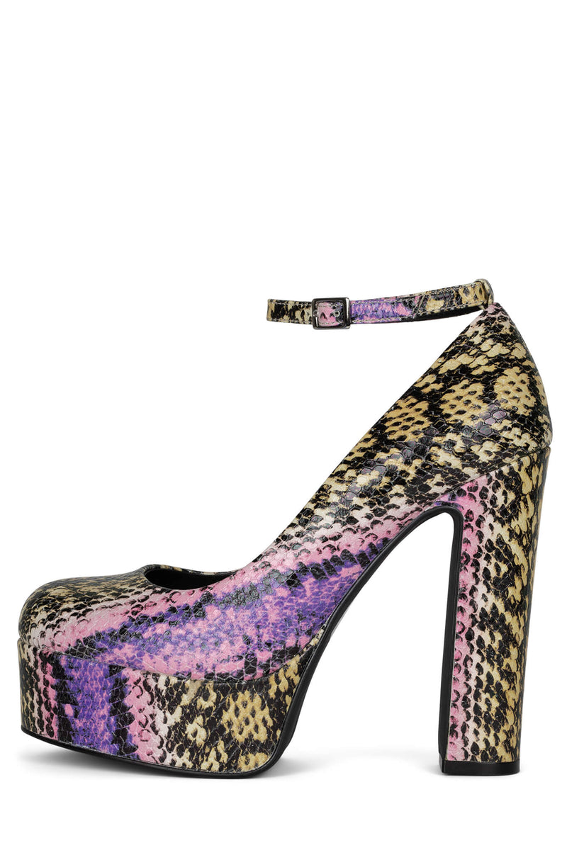 Jeffrey Campbell Okurr Women's Pumps Multicolor | SGCZNRI-52