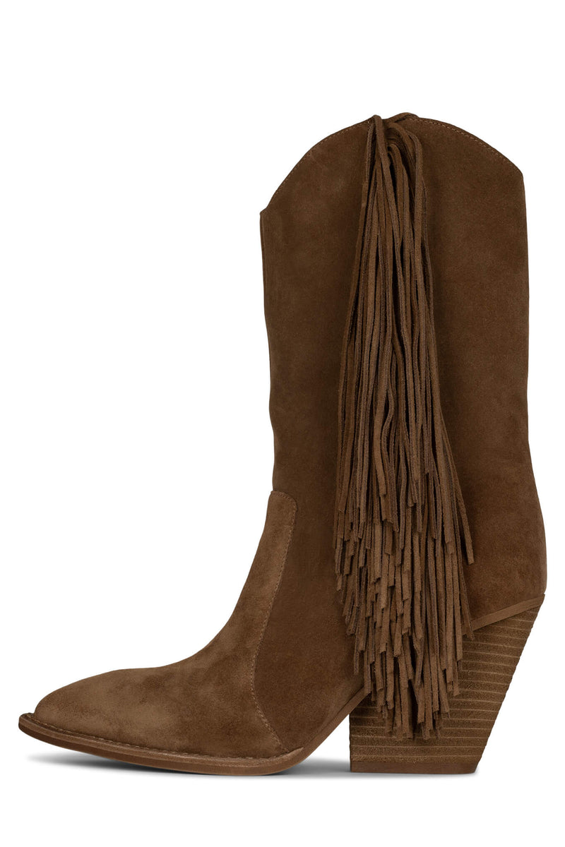 Jeffrey Campbell Orville Women's Ankle Boots Brown | YGEBZSL-51