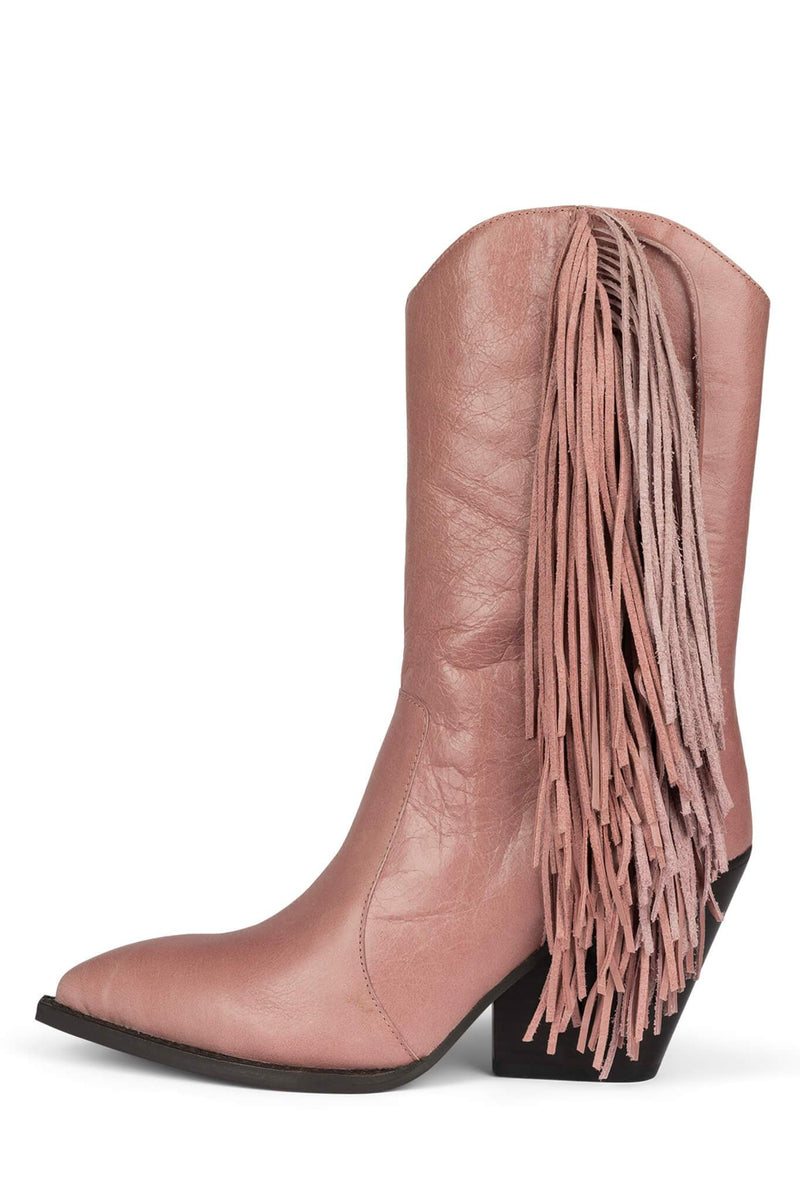 Jeffrey Campbell Orville Women's Western Boots Pink | ZHUVNSW-36