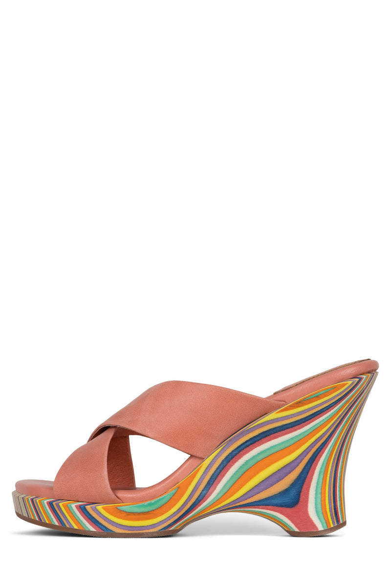 Jeffrey Campbell Paradie Women's Platform Sandals Pink | YNDHXOG-45