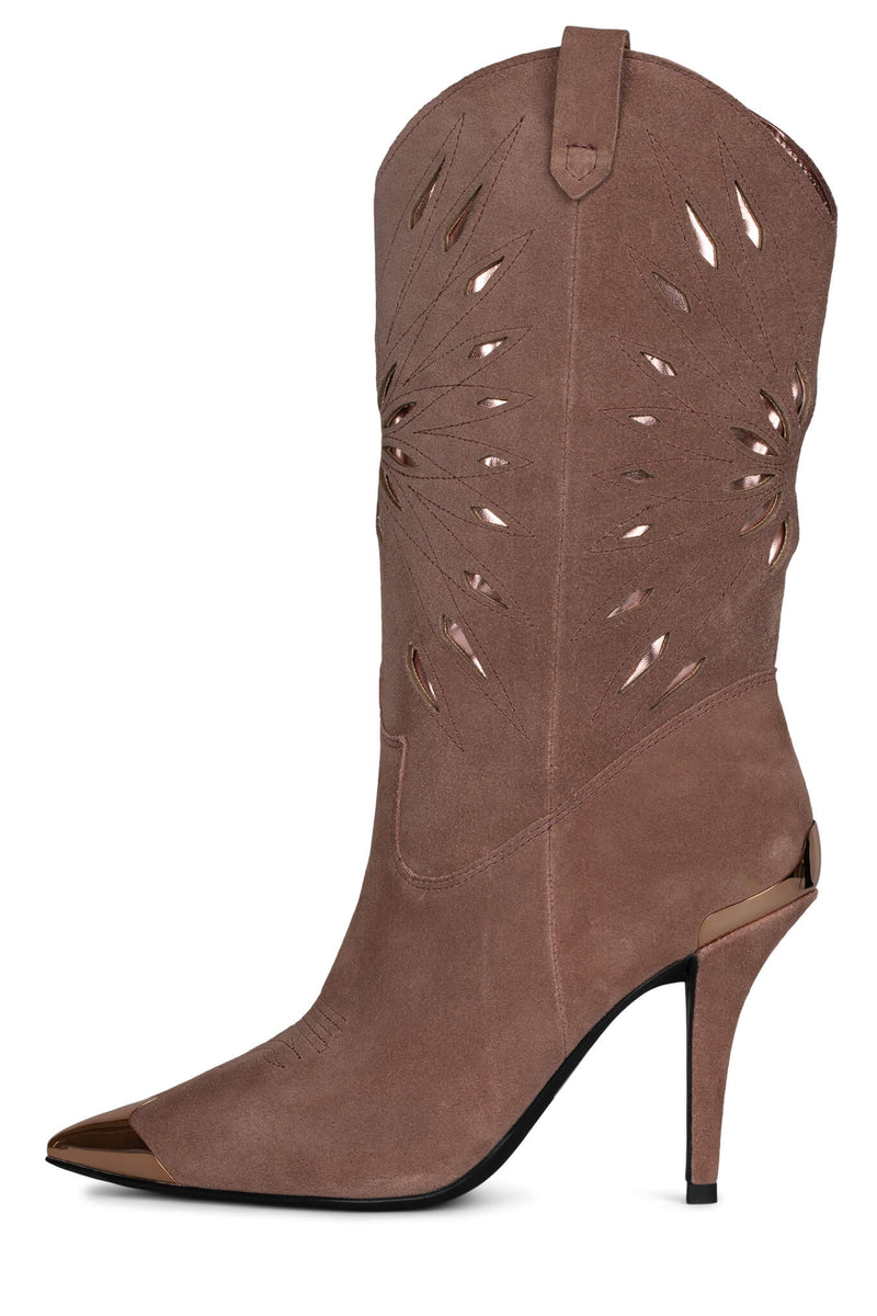 Jeffrey Campbell Paso-Roble Women's Knee High Boots Pink | DREPKXT-07