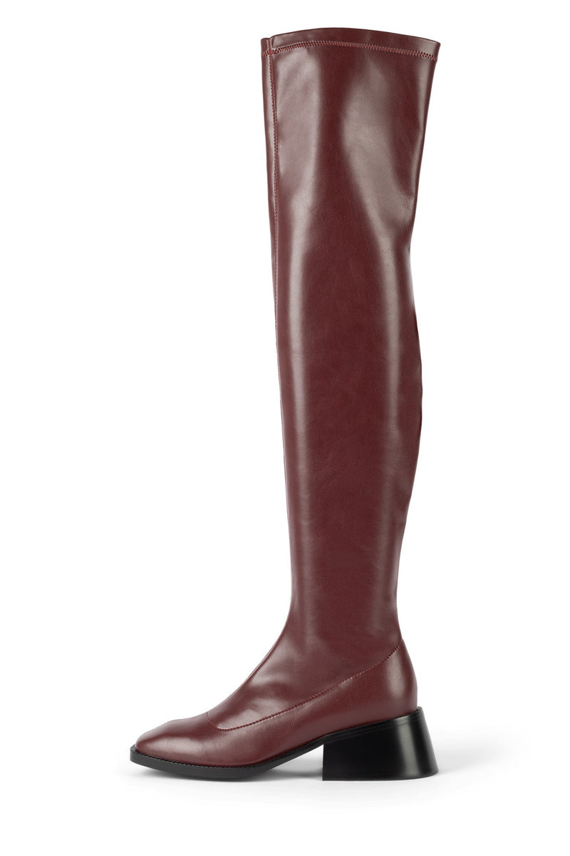 Jeffrey Campbell Patrik-Ok Women's Knee High Boots Brown | WRHDIKC-58