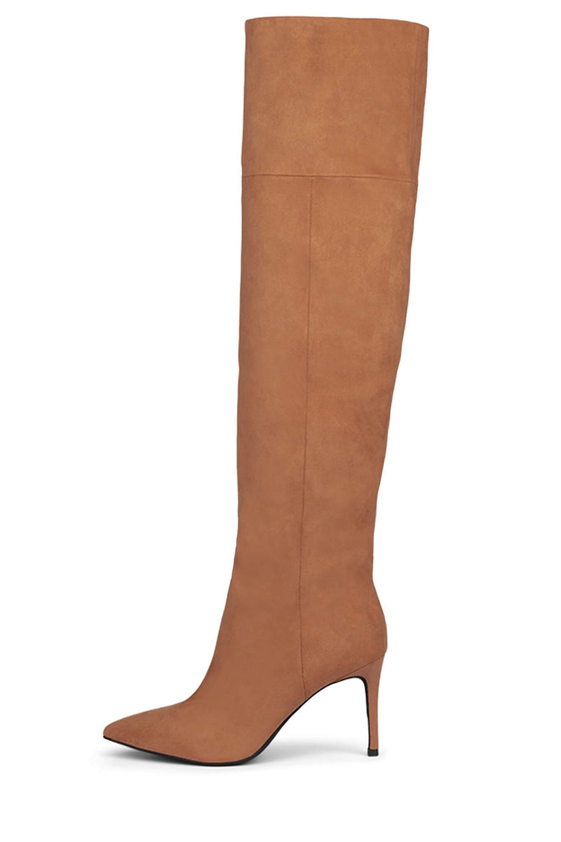 Jeffrey Campbell Pillar-Hi Women's Knee High Boots Pink | LDSNBKZ-68