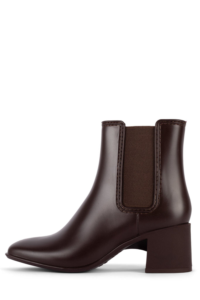 Jeffrey Campbell Rainyday Women's Rain Boots Brown | ACDVIOZ-89