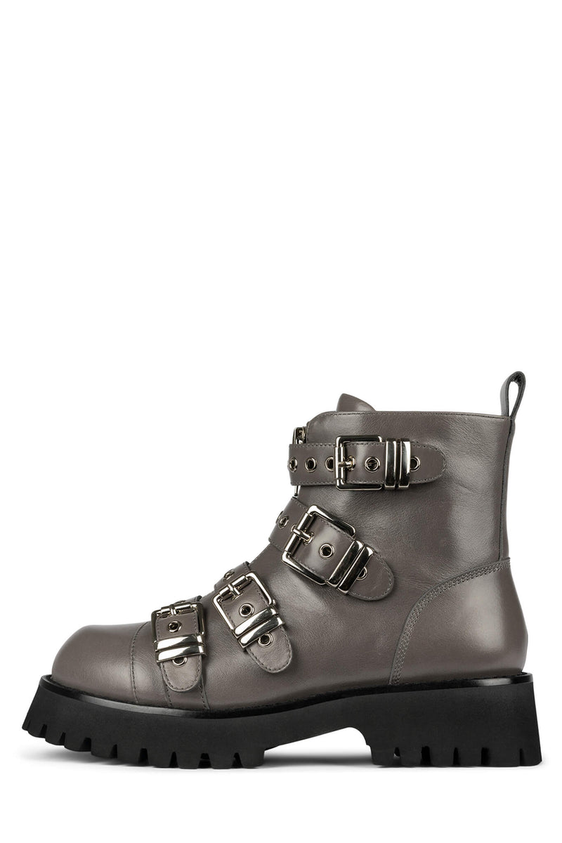 Jeffrey Campbell Recessed Women's Ankle Boots Grey | HVYKTIS-02