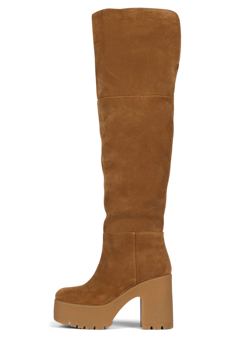 Jeffrey Campbell Refresh-F Women's Knee High Boots Brown | ULTOJGA-62