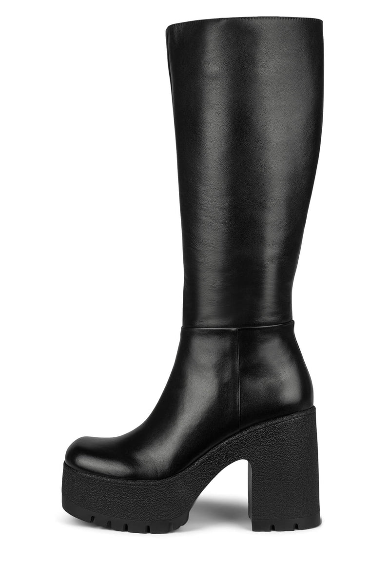 Jeffrey Campbell Refresh Women's Platform Boots Black | KOZPQHJ-78