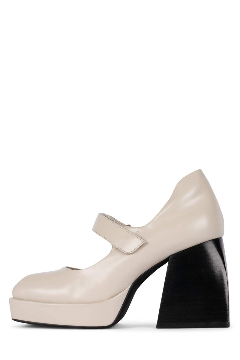 Jeffrey Campbell Reine Women's Pumps White | WRTFVDB-40