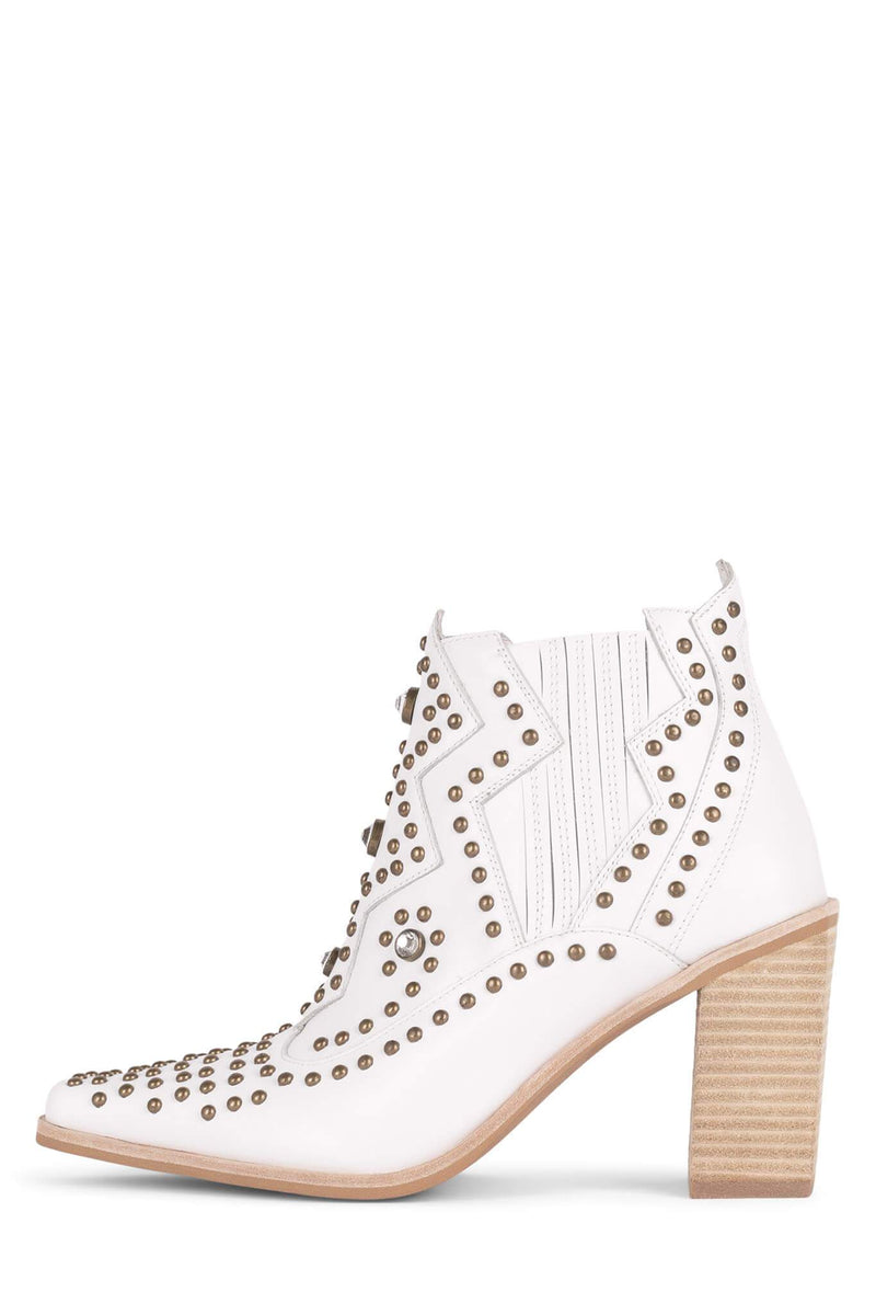 Jeffrey Campbell Show-Pony Women's Ankle Boots White | RGLOYKZ-51