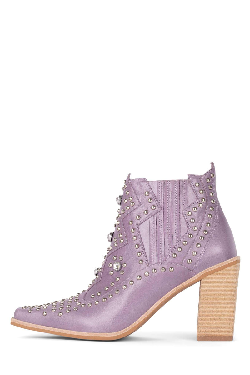 Jeffrey Campbell Show-Pony Women's Western Boots Purple | CMJBWAQ-76