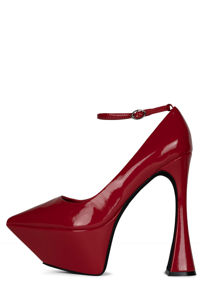 Jeffrey Campbell Siouxsie Women's Pumps Red | JOLURWK-57