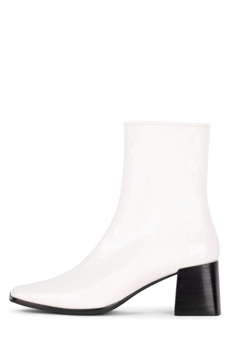 Jeffrey Campbell Slique Women's Ankle Boots White | JECAUPI-73