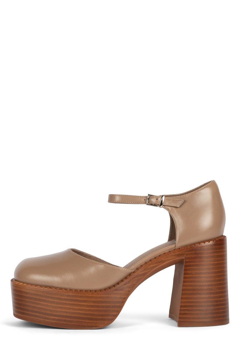 Jeffrey Campbell Star-Girl Women's Pumps Grey / Brown | ERLSOQJ-78