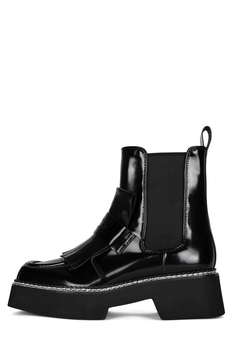 Jeffrey Campbell Tutor Women's Platform Boots Black | EPUJBZD-15