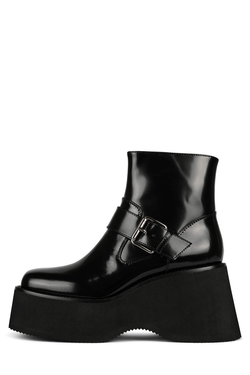 Jeffrey Campbell Wallie Women's Platform Boots Black | YJGIHPB-95